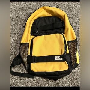 VANs Off the Wall Yellow Backpack